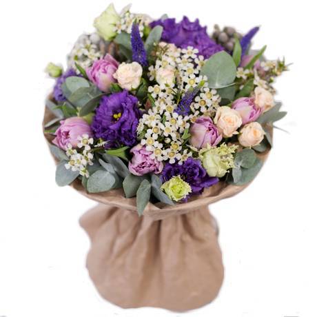 Букет с тюльпанами «Фиона»