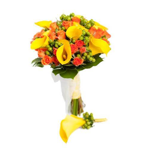 Букет невесты «Солнечная невеста»