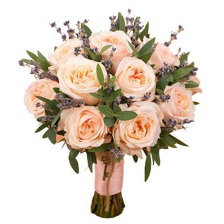 Букет невесты с Анджи и лавандой