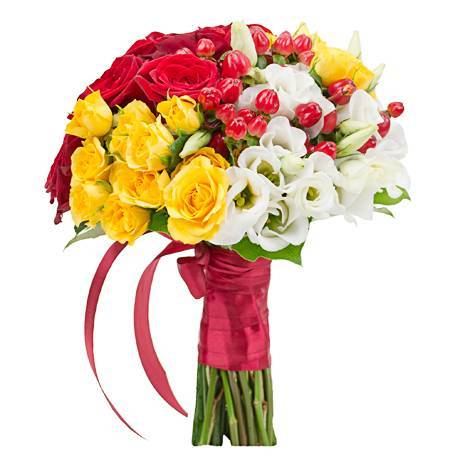 Букет невесты «Красочная свадьба»