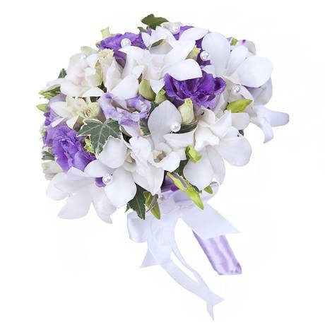 Букет невесты «Светлая ночь»