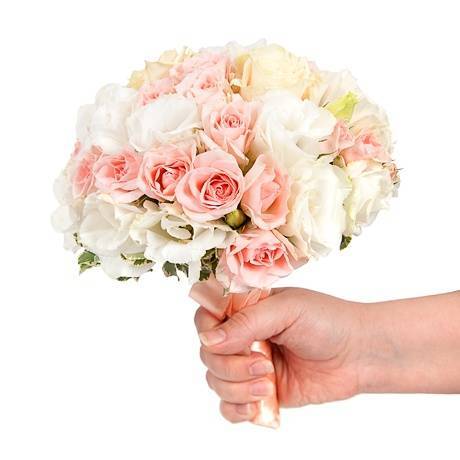 Букет невесты «Нежные розы»