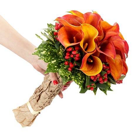 Букет невесты «Яркое чувство»