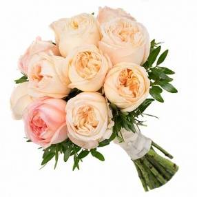 Букет невесты с садовыми розами Анджи
