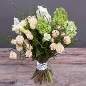 Букет с каллами «Балерина»